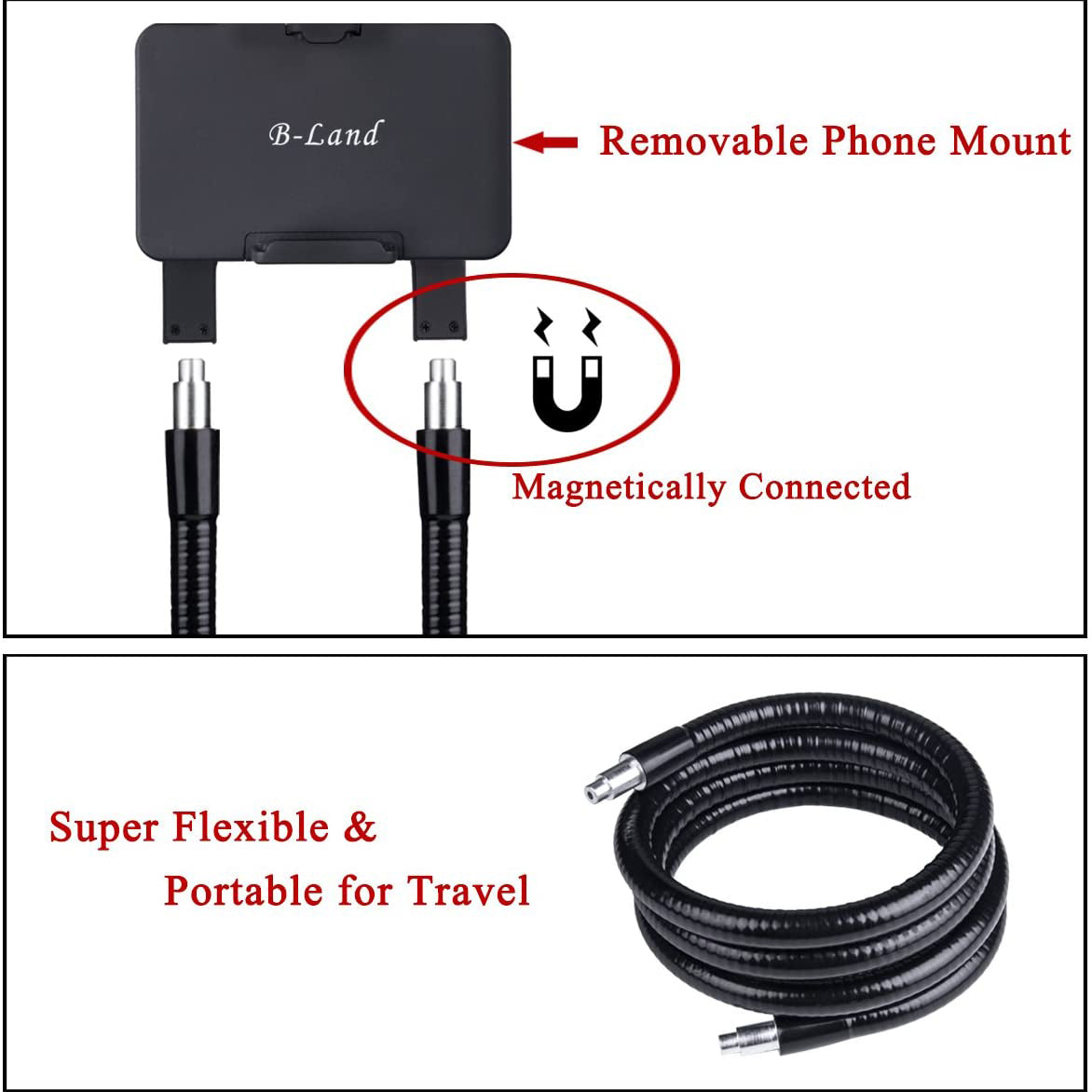 Universal Lazy Hanging Neck Phone Mount Stand Adjustable Alloy Necklace Cellphone Bracket Holder Universal Lazy Hanging Neck Phone Mount Stand Adjustable Alloy Necklace Cellphone Bracket Holder